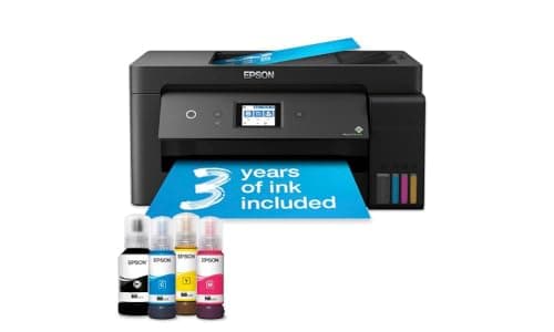 Image of Epson EcoTank ET-15000 A3 Print/Scan/Copy Wi-Fi Ink Tank Printer, With Up To 2 Years Worth Of Ink Included, Black