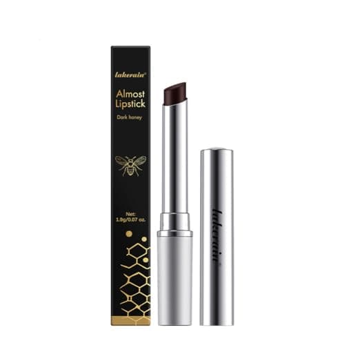 Image of Almost Lipstick Brown Tinted Lip Balm in Black Honey, Longlasting Hydrating Lip Balm for Sheer Color with A Shiny Finish, Instant Moisture, Shine,with Vitamin E
