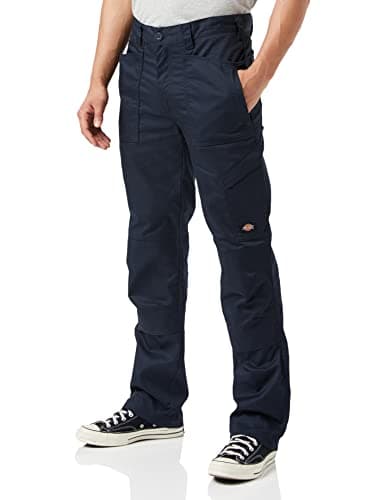 Image of Dickies, Men's, Action Flex Trouser, Navy Blue, 34W/32L