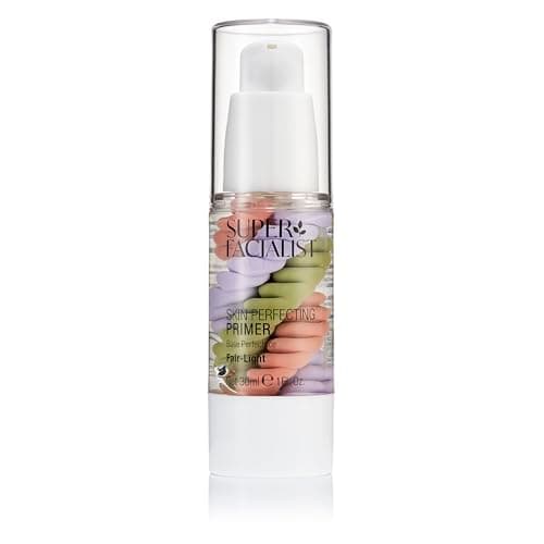 Image of Super Facialist Skin Perfecting Primer - Base Face Primer to Hydrate, Protect & Refine with Colour Corrector Technology, Hyaluronic Acid & Niacinamide, Vegan Friendly Make Up Primer, 30ml