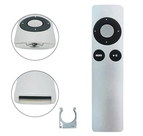 Image of Replacement Apple TV Remote Control for APPLE TV MC377LL/A 1st 2nd 3rd 4th Generation, A1294 A1218/MA711 A1378/MC572 A1427/MD199 A1625/MGY52/MLNC2 A1842/MQD22/MP7P2 Apple TV MC377LL/A MM4T2AM/A