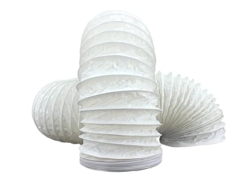 Image of Fantronix Flexible Vent Hose 100mm (4 Inch) – Universal Tumble Dryer, Cooker Hood & Extractor Fan Air Duct, 3 Metre Length