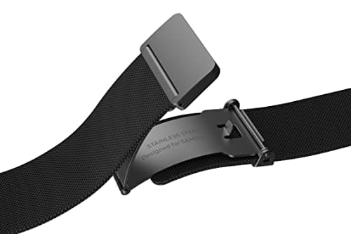 Image of Samsung 20mm Milanese Band for 44mm Galaxy Watch4 Only - M/L - Black