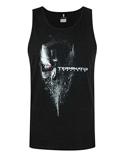 Image of Terminator Genisys Logo Men's Vest Black