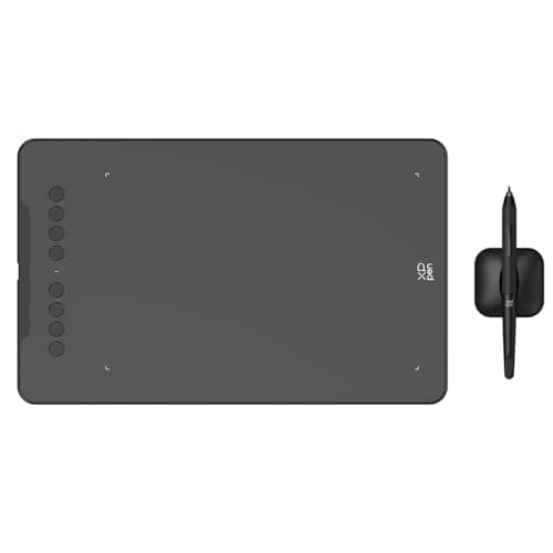 Image of XPPen Deco 01 V3 Graphics Drawing Tablet with 10x6.25 inch Drawing Area, 16K Pressure Sensitivity, 8 Express Keys, Battery-Free Stylus, for Windows/macOS/Android/ChromeOS