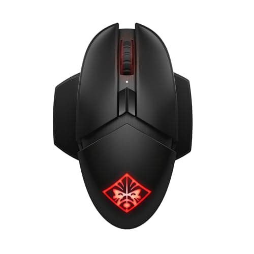 Image of HP Omen Photon Wireless Gaming Mouse, Optical-Mechanical Switches, Ambidextrous Mouse, 100-16000 DPI Optical Sensor, Customizable Buttons, RGB LED, Customizable Ergonomics