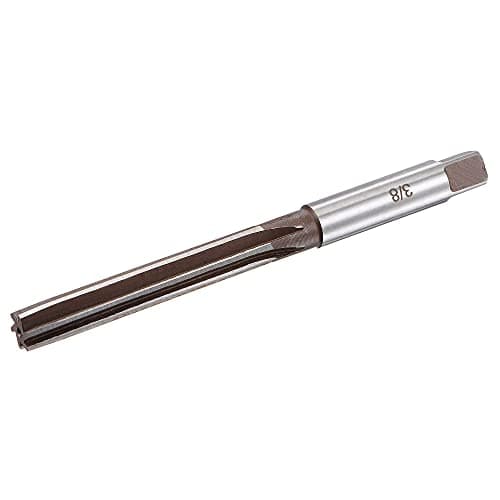 Image of sourcing map 3/8" Hand Reamer H8 Accuracy Alloy Tool Steel 6 Flutes Straight Shank Milling Cutter Tool