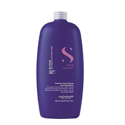 Image of Alfaparf semi di lino blonde champú delicado anti-amarillo intenso 1000 ml