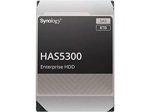 Image of Synology HAS5300 HAS5300-8T 8 TB Hard Drive - 3.5" Internal - SAS (12Gb/s SAS) - Storage System Device Supported - 7200rpm - 550 TB TBW
