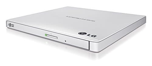 Image of LG Electronics 8X USB 2.0 Super Multi Ultra Slim Portable DVD+/-RW External Drive with M-DISC Support, Retail (White) GP65NW60 Color: White, Model: GP65NW60, PC/Computer & Electronics