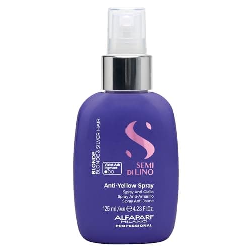 Image of Alfaparf Milano Semi di Lino Blonde Anti-Yellow Spray 125ml - anti-yellow spray