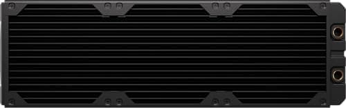 Image of CORSAIR Hydro X Series XR5 420mm V2 Custom Cooling Radiator – Compatible with iCUE LINK Fans, 3x140mm Fan Mounts, Screw Protection Plates, G1/4” Threads – Black