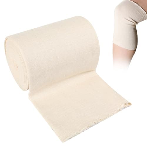 Image of Tubular Bandage Roll 15CM X 5M Elastic Compression Support Tube Bandages Size H Dressing Retention Wrap Bandaging Stretchable Stockinette Tubing Sleeves for Large Leg Knee Thigh