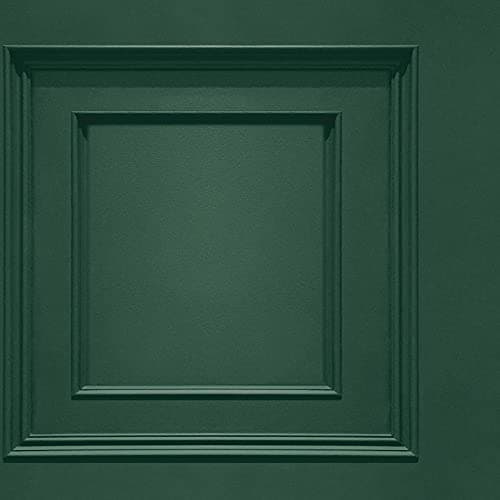 Image of Oliana Panel Green Wallpaper