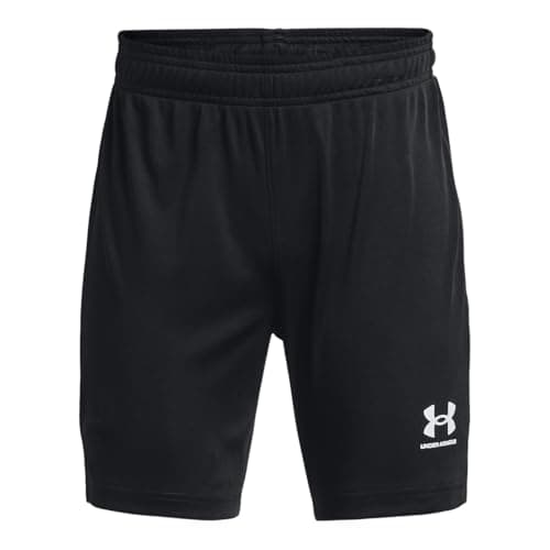 Image of Under Armour Kids Core Shorts Childs Black/White 13 Years