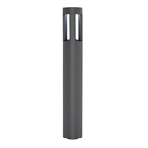 Image of Saxby Tribeca 9W Grey Die Cast Aluminium IP54 Outdoor Garden SMD LED Bollard Light