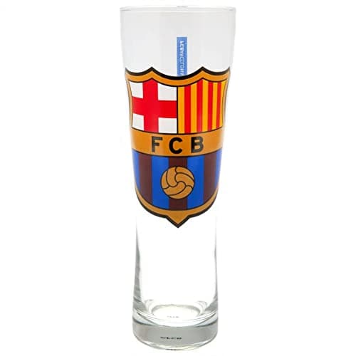 Image of FC Barcelona Crest Tall Pint Glass