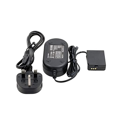 Image of HangTon LP-E10 Dummy Battery AC Power Adapter Kit for Canon EOS 1100D 1200D 1300D 1500D 3000D, Rebel T3 T5 T6 T7 T100, Kiss X50, Kiss X70 Camera