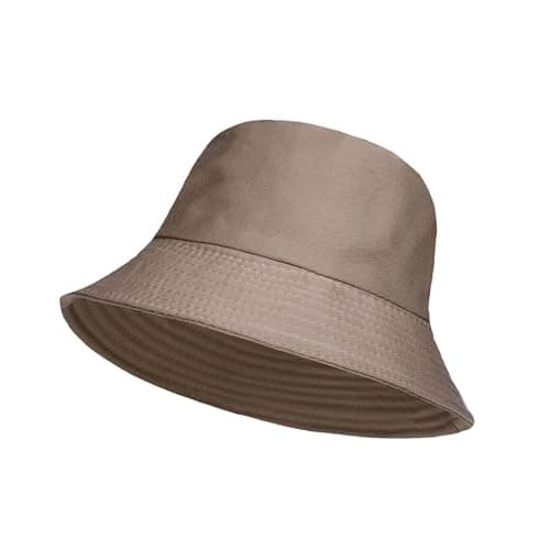 Image of Molten Creek® Plain Cotton Bucket Hats, Lightweight and Comfortable, One Size Fits All, Versatile, Summer Protection and Beach Hats for Men and Women (Cotton, Beige)