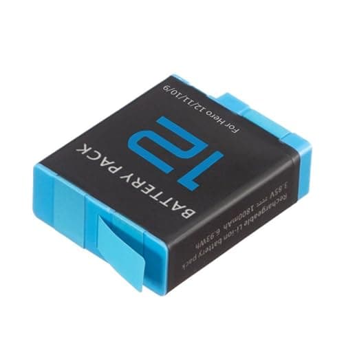 Image of Lithium Battery 4x ,Compatible For GoPro ,Hero 12 Black AHDBT-901 1800mah Battery ,Compatible For GoPro 12 11 10 9, Batteries Action Camera Accessories
