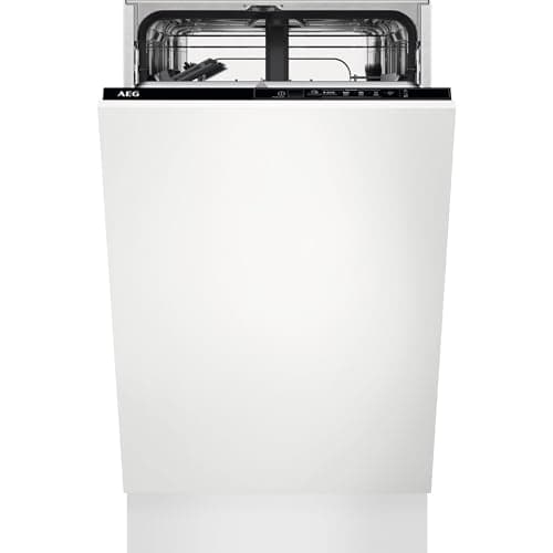 Image of AEG 5000 Series Built-In Dishwasher, FSX51407Z, with AirDry Technology, Fully Integrated Dishwasher With 9 Settings, Fast and efficient with Quik Program, 49 dB, 45cm, White, Class F
