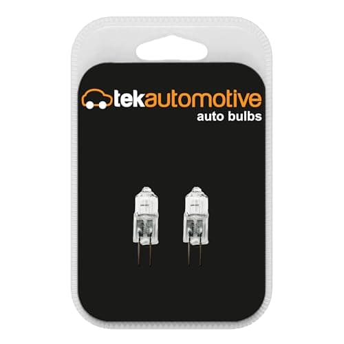 Image of Tek Automotive 6V 10W G4 Miniature Halogen Capsule Pin Base Bulb - Twin Pack