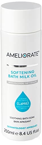 Image of Ameliorate Softening Bath Milk Oil 250ml | Lab6, Collodial Oat, Lactic Acid | Dermatologically tested