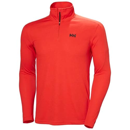 Image of Helly Hansen Men's HP 1/2 Zip Pullover 2.0, Red, M