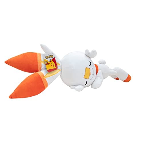 Image of Pokémon PKW02704 Scorbunny Sleeping Plush - 18 Inch Premium Plush in Sleeping Pose