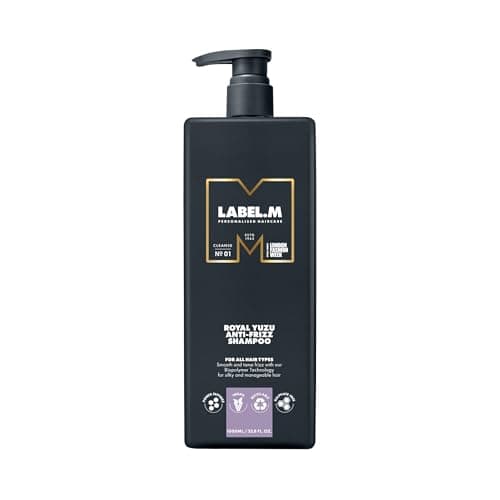 Image of LABEL.M Royal Yuzu Anti-Frizz Shampoo 1000ml – With Recyclable Pump