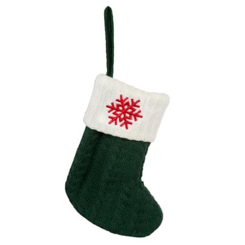 Image of Frouen Personalized Christmas Stockings, Knitted Xmas Stockings for Christmas Decorations, Family Christmas Stockings, Holiday and Family Stocking for Fireplace Holiday Xmas Party Decoration