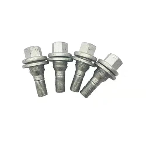 Image of Hub lock bolt Compatible With Peugeot 206 207 307 308 407 607 CC SW 3008 Wheel Bolts Wheel Hub Wheel Lug Nuts Screws Tire 540567(4pcs)