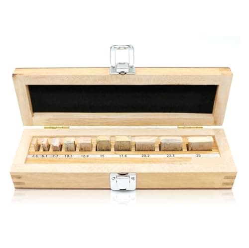 Image of Big Size Parallel Slip Gauge Steel Gage Calibration Block Set,Precision Measuring(1)