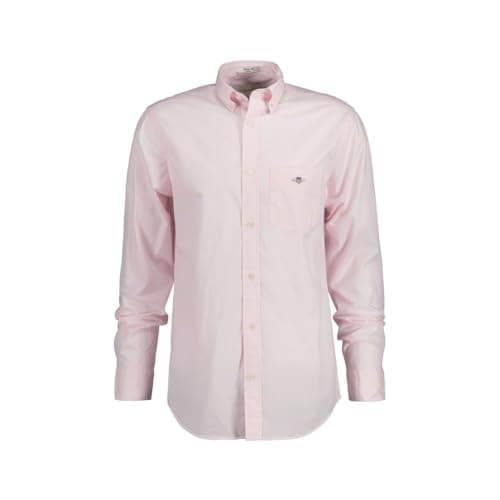 Image of GANT Men's Reg Poplin Banker Bd Shirt (Pack of 1), Light Pink, M