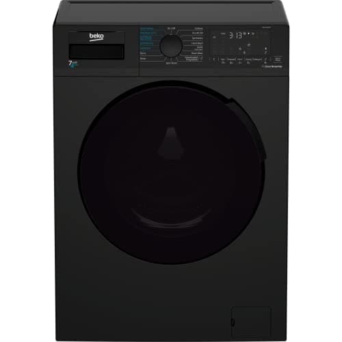 Image of Beko 7kg Wash 4kg Dry Freestanding Washer Dryer - Black