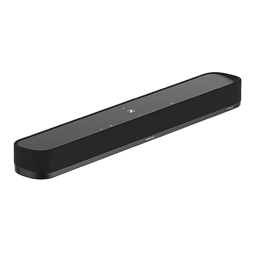 Image of Sennheiser AMBEO Soundbar Mini - Immersive 3D Audio for TV, Movies, and Music - Compact Device with Powerful Adaptive Features, Multiple Connectivity and Intuitive Usage