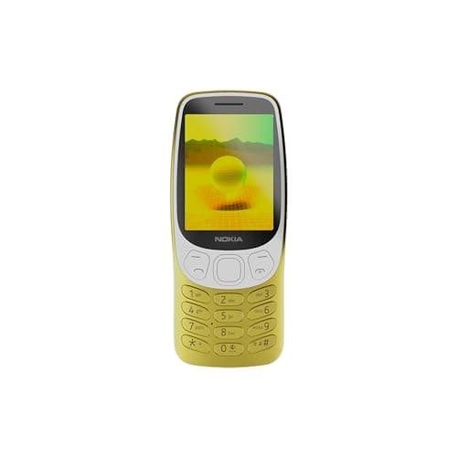 Image of Nokia 3210 - 4G Dual SIM Mobile Phone - Yellow (Y2K Gold)