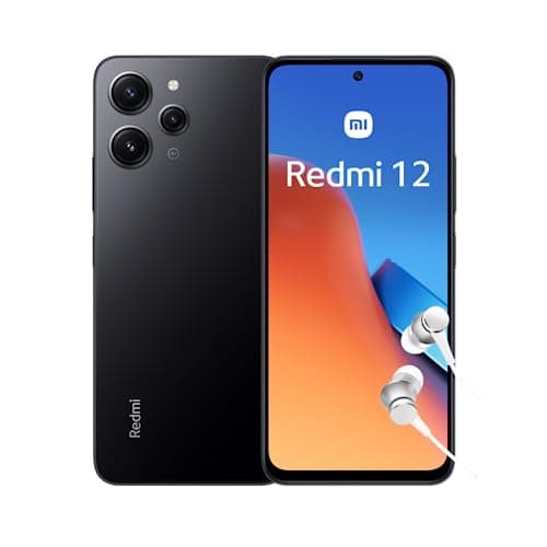 Image of 2023 Xiaomi Redmi 12, 128GB, 4GB RAM - Midnight Black (Renewed)