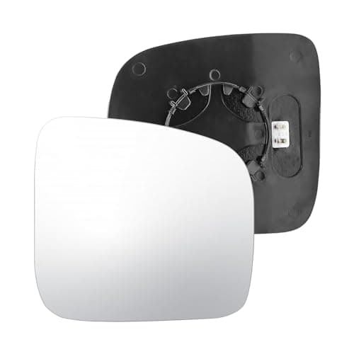 Image of KYYET Heated Wing Mirror Glass With Backing Plate Compatible with VW Transporter T5 2003-2009 & Caddy 2004-2015(Right)