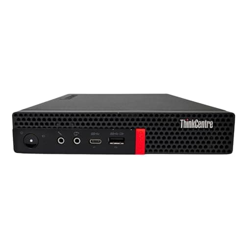 Image of Lenovo ThinkCentre M720Q Tiny Desktop PC, Intel Core i3-8100T, 8GB RAM, 512GB SSD, Windows 11 Pro, Black, Business Computer (Renewed)