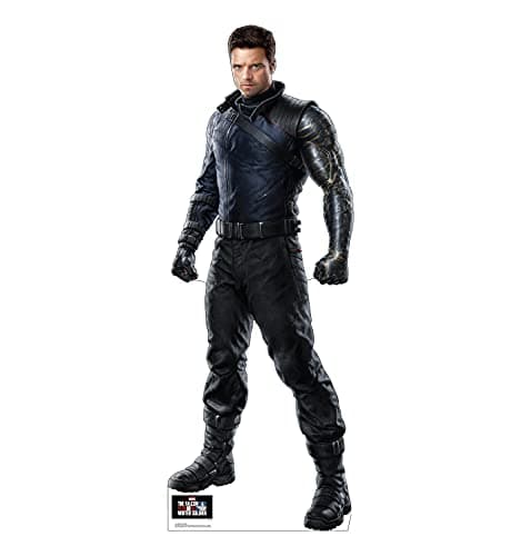 Image of Advanced Graphics Winter Soldier Life Size Cardboard Cutout Standup - Marvel's The Falcon and The Winter Soldier