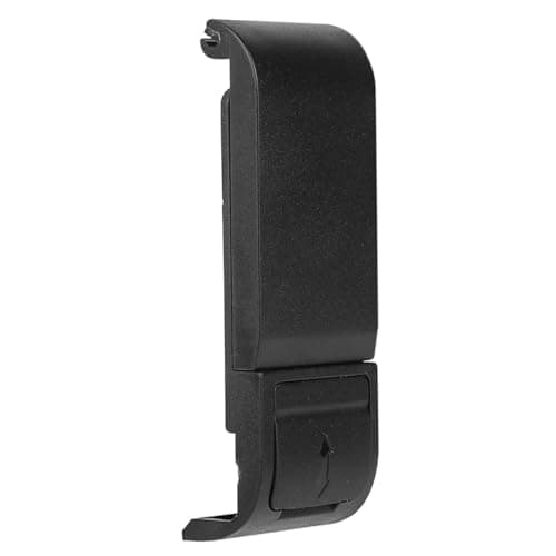 Image of Side Door Battery Cover for Gopro, Black Dust-proof Pass Through Replacement Battery Case Cover with Type-C Charging Port Camera Accessories for Gopro Hero 9 10 11 12 13