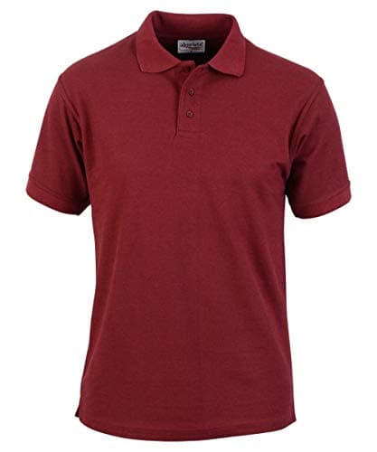 Image of Absolute Apparel Men's Precision Polo Shirt - Red - 6XL