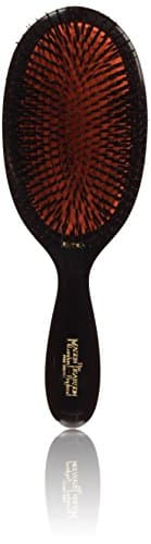 Image of Mason Pearson B1 Extra Large Pure Boar Bristle Hair Brush - Dark Ruby