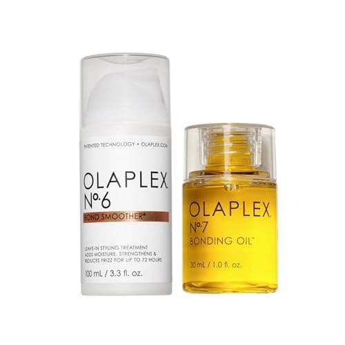 Image of Olaplex Nº.7 Bonding Oil & No.6 Bond Smoother Bundle