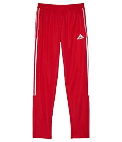 Image of adidas Kids' Tiro Track Pants, Team Power Red/White, Small