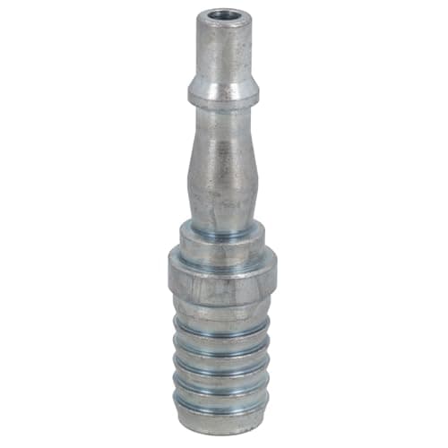 Image of 1/2in BSP (13mm) Air Hose Barb Tail with Male PCL Type Connector Fitting 1pc