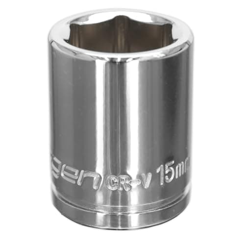 Image of Sealey S0582 WallDrive Socket, 3/8" Square Drive, 15mm