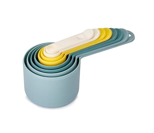 Image of Joseph Joseph Nest - 8-Piece Space saving Measuring Cups and Spoons Set, Baking tools, Opal, 24
