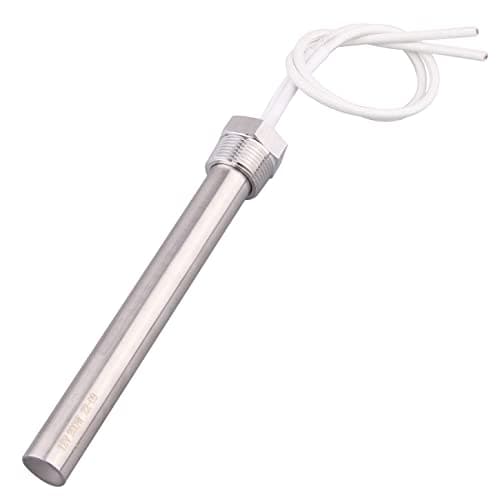 Image of DERNORD Immersion Cartridge Heater 12V 200W Hot Rod Heating Element Replacement 3/4 Inch Thread